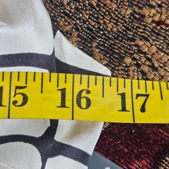 Banana Republic Silk Sheath Dress Size 4P Pleated Neck Career Wedding Guest - Picture 5 of 12